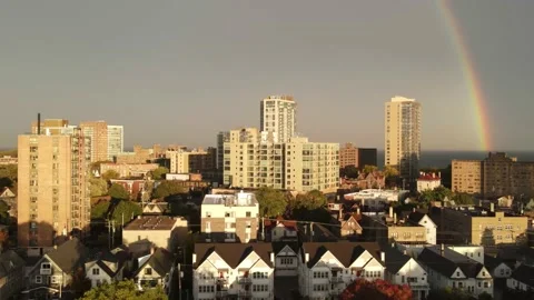 Milwaukee Rainbow Stock Footage 164255541