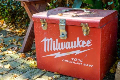 Milwaukee Tool Box Stock Photos