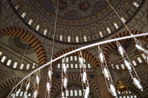 Mimar Sinan's Selimiye Mosque Stock Photos