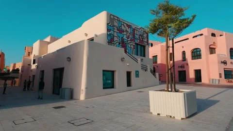 Mina District in Doha, Qatar Stock Footage 327558805