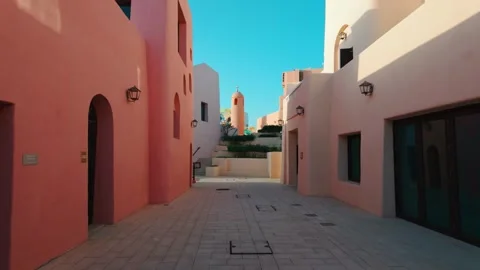 Mina District in Doha, Qatar Stock Footage 327558851