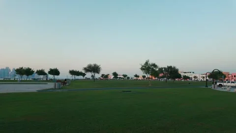 Mina District in Doha, Qatar Stock Footage 327559345