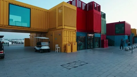 Mina District in Doha, Qatar Stock Footage 327559507