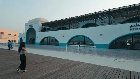 Mina District in Doha, Qatar Stock Footage 327559893