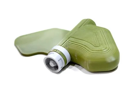 Mina Petal printed 3D printer Anti-personnel explosive mine created 3D printer Foto stock
