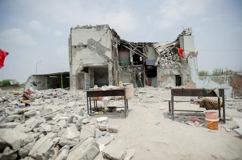 Minab School Attack Aftermath Iran July 23 Stock Photos