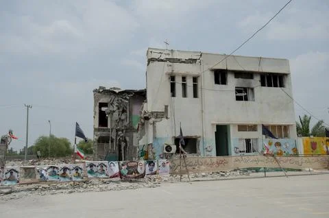 Minab School Attack Aftermath Iran July 23 Stock Photos