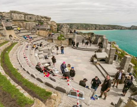 Minack theathre Cornwall Foto stock