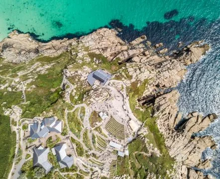Minack theathre Cornwall Stock Photos