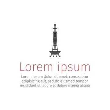 Minar-e-Pakistan Ilustración de archivo