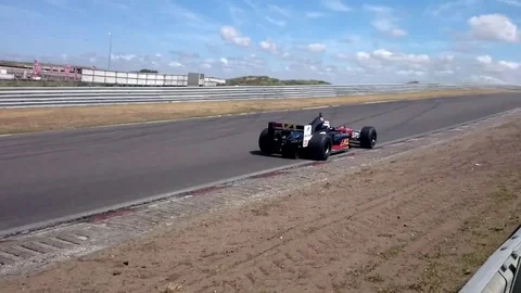 Minardi F1 race car Stock Footage
