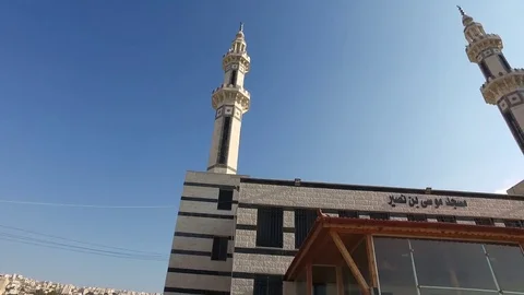 Minaret of a large mosque. 2 Stock Footage 76570572