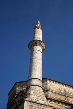 Minaret of a  mosque Stock Photos