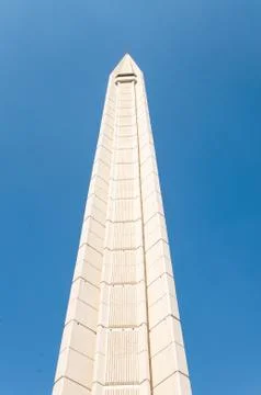 A minaret of the Mosque Stock Photos