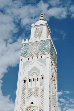 Minaret of Mosque Foto stock