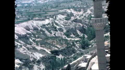 Minaret Overlooking Valleys Video stock 278101037