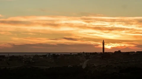 Minaret Timelapse Stock Footage 79747352