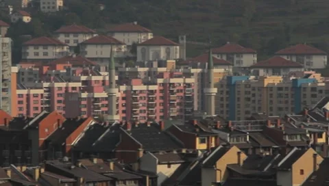 Minarets in the city Vidéo 8659327