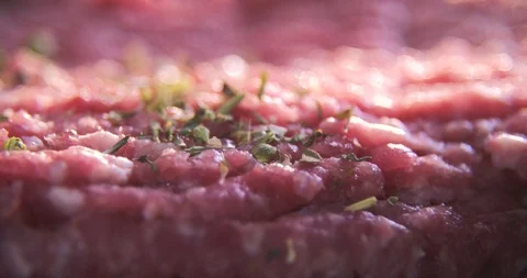Mince in slow motion Stock Footage 91905726
