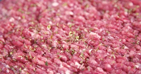 Mince in slow motion Stock Footage 91905737