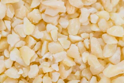 Minced almonds (background) Stock Photos