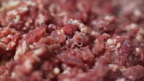 Minced Beef Stock Footage 102825436