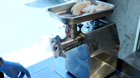 Minced fish Stock Footage 157033445