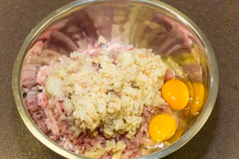 Minced fish Stock Photos