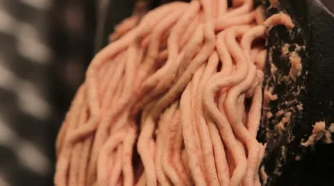 Minced meat Stock Footage 10595093
