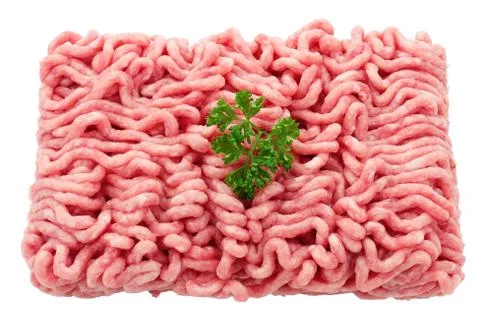 Minced meat isolated Stock Photos