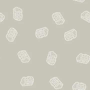 Minced meat line seamless pattern Stock Illustration