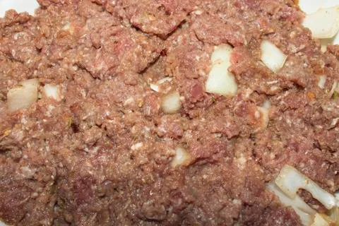Minced meat Stock Photos
