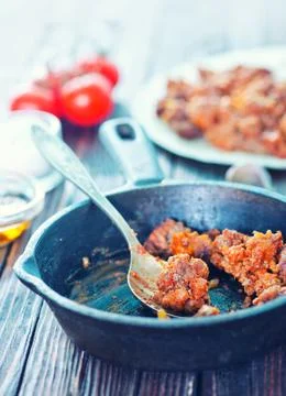 Minced meat Stock Photos