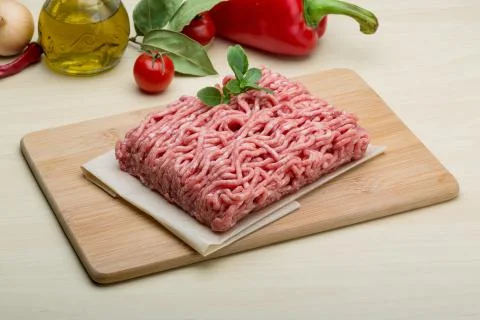 Minced meat Stock Photos