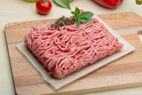 Minced meat Stock Photos