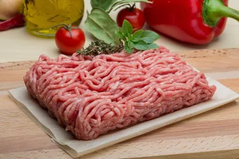 Minced meat Stock Photos