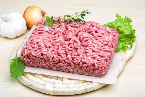 Minced meat Stock Photos