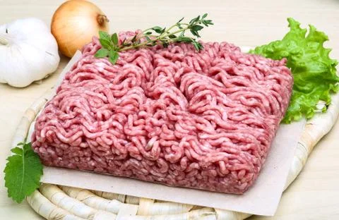 Minced meat Stock Photos