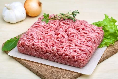 Minced meat Stock Photos