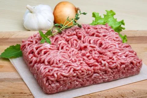 Minced meat Foto stock