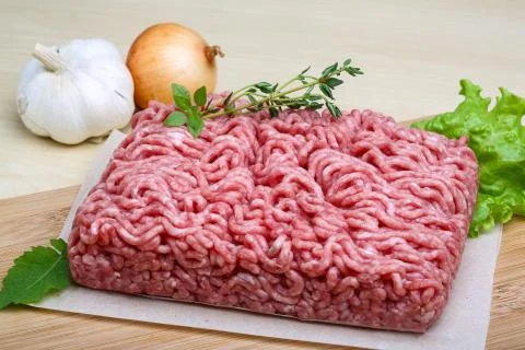 Minced meat Stock Photos