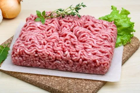 Minced meat Stock Photos