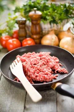 Minced meat Stock-Fotos