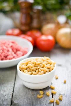 Minced meat Foto stock