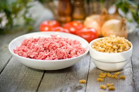 Minced meat Stock-Fotos