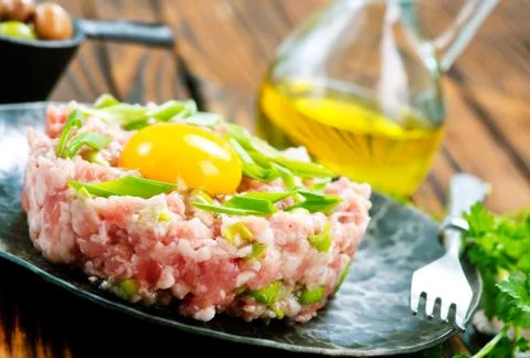 Minced meat Stock Photos
