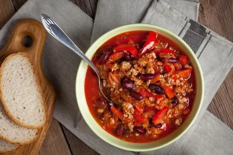 Minced meat stewed Stock Photos