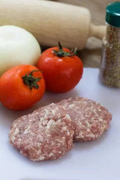 Minced pork Stock Photos
