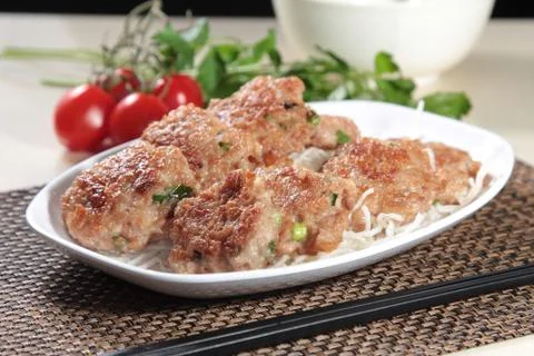 Minced pork Stock Photos