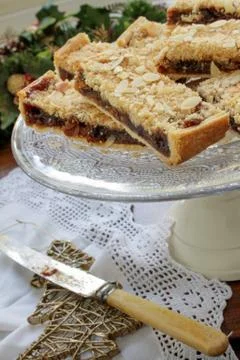 Mincemeat slice Stock Photos